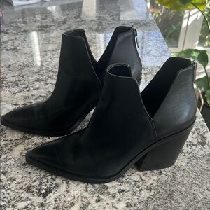 Vince Camuto Black Ankle Booties
